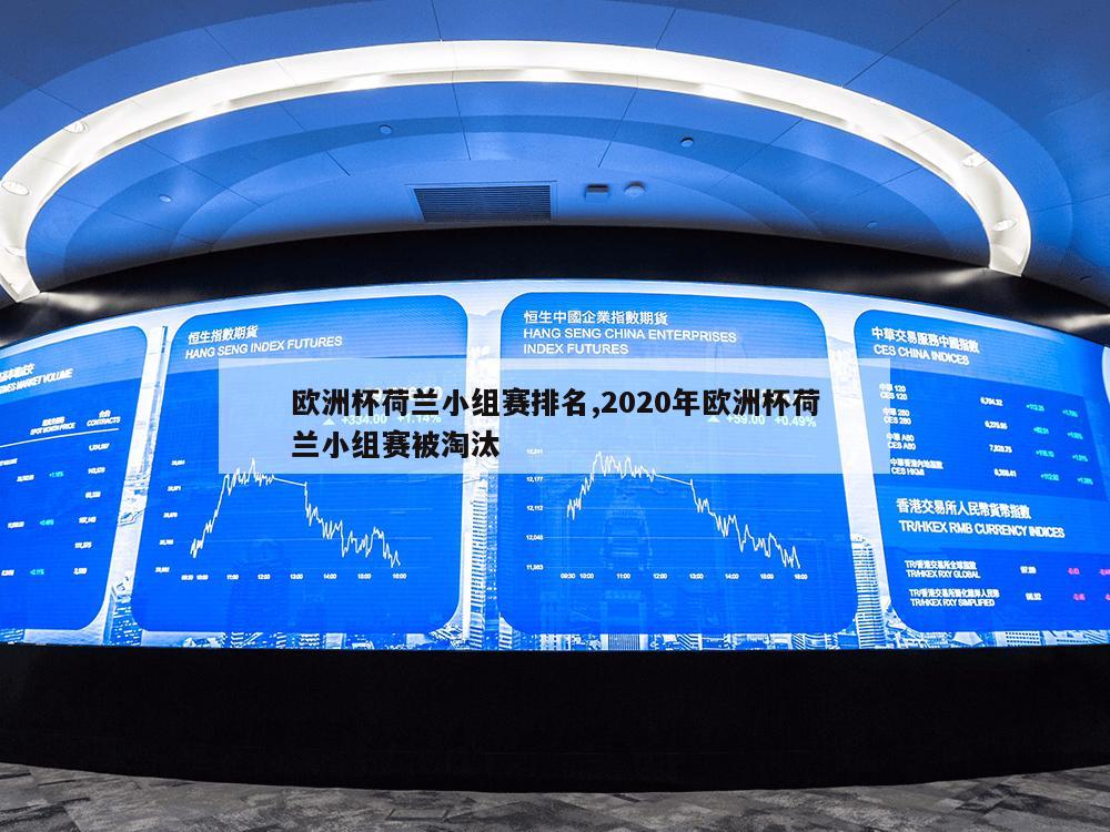 欧洲杯荷兰小组赛排名,2020年欧洲杯荷兰小组赛被淘汰